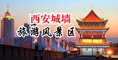 欧美大吊操比视频中国陕西-西安城墙旅游风景区